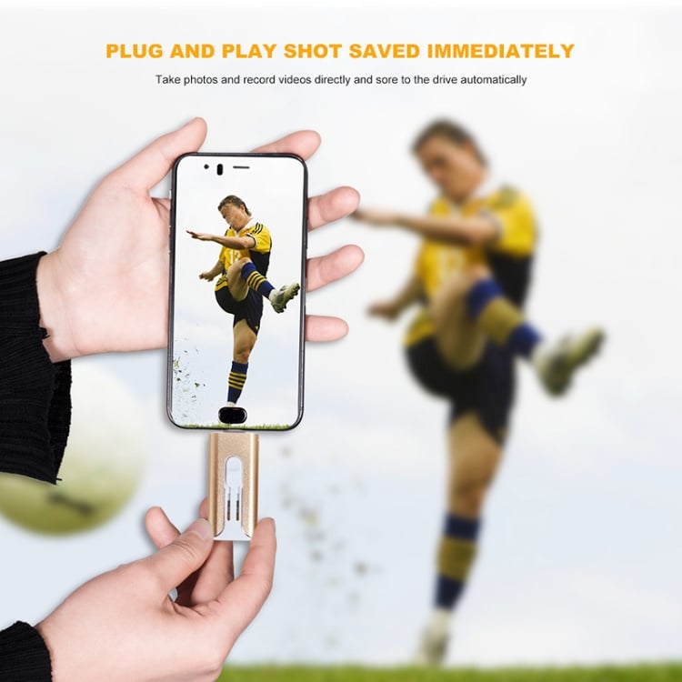 32~256GB Micro USB + 8 Pin + USB 3.0 3 in 1 Mobile Phone Computer U-Disk